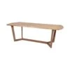 Taylore Brown Wood Dining Table