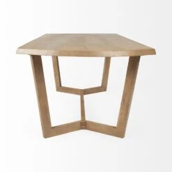 Taylore Brown Wood Dining Table 15 Taylore Brown Wood Dining Table -France and So Furniture 0037500 69031 AB C