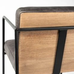 Payton Black Leather | Black Metal | Bar Stool -France and So Furniture 0040237 68761 H