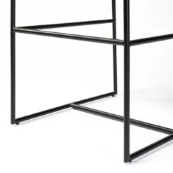 Payton Black Leather | Black Metal | Bar Stool -France and So Furniture 0040238 68761 I