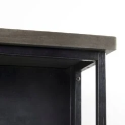 Diana Black Metal Kitchen Avand -France and So Furniture 0046506 69211 J