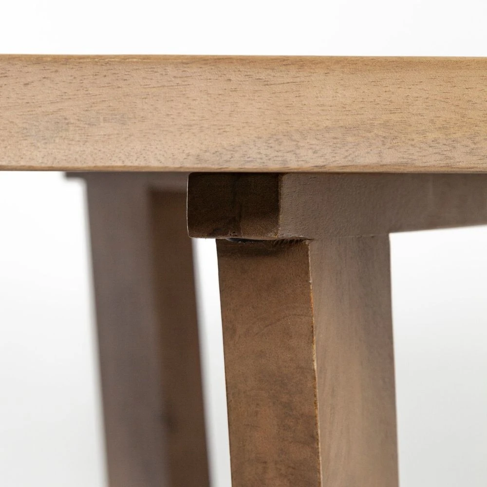 Taylore Brown Wood Dining Table 7 Taylore Brown Wood Dining Table - Image 7