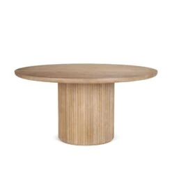 Ella Light Brown Wood Dining Table