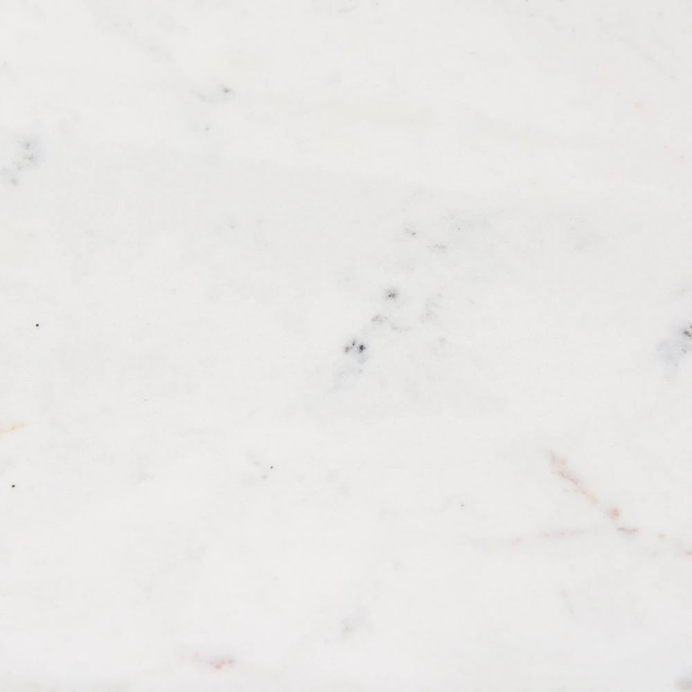 Fabian White Marble | Black Wood Dining Table 2 Fabian White Marble | Black Wood Dining Table - Image 2