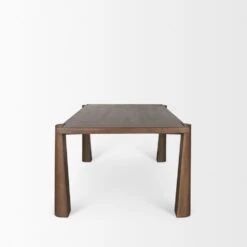 Tye Medium Brown | Wood Dining Table 13 Tye Medium Brown | Wood Dining Table -France and So Furniture 0089764 70843 AB C