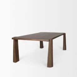 Tye Medium Brown | Wood Dining Table 14 Tye Medium Brown | Wood Dining Table -France and So Furniture 0089765 70843 AB D