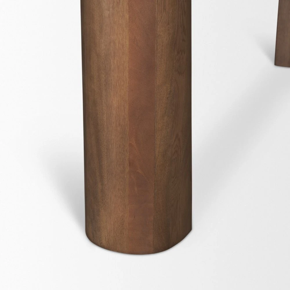 Tye Medium Brown | Wood Dining Table 9 Tye Medium Brown | Wood Dining Table - Image 9