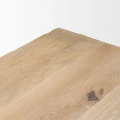 Lyra Mango Wood | Travertine | 94" Dining Table -France and So Furniture 0089978 70850 AB E