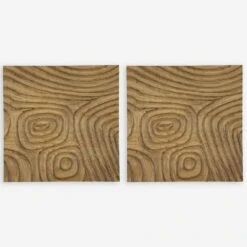 Channels Wood Wall Decor