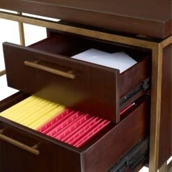 Doric Desk -France and So Furniture 09204 300 054 PBOP0H