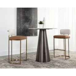 Larissa Barstool - Napa Cognac / Rhea Light Barley -France and So Furniture 0fa8fef5 c4a5 4707 b8aa f4640e39d0b8 large 47aa53ba e874 4c28 9d25 a921cdaf8672