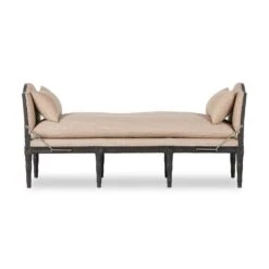 Amelie Chaise - Alcala Fawn -France and So Furniture 100010 003 BCK 1