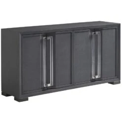 Anthology Linen Media Console - Gray