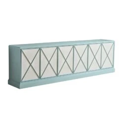 Rosalind Long Media Console - Blue
