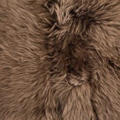 Sylas Lambskin Throw - Taupe Lambskin -France and So Furniture 102712 002 DET 1