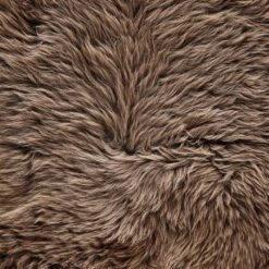 Sylas Lambskin Throw - Taupe Lambskin -France and So Furniture 102712 002 DET 2