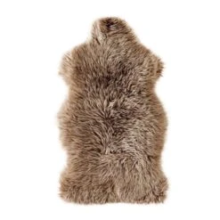 Sylas Lambskin Throw - Taupe Lambskin