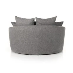 Anaya Media Lounger - Fallon Charcoal -France and So Furniture 102766 002 BCK 1