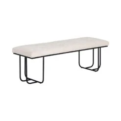 Maverick Bench - Eclipse White