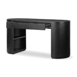 Leif Desk - Brushed Ebony Oak -France and So Furniture 105068 003 OPN 1 b02c8bbf 8277 4dac 92d5 9f860ac85c9a
