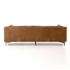Waverly Sofa - Natural Washed Camel Leather -France and So Furniture 105714 003 BCK 1 dd812d5a f334 4656 95f1 4d4e50761a80