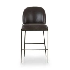 Elodie Bar + Counter Stool - Bar Stool - Sonoma Black