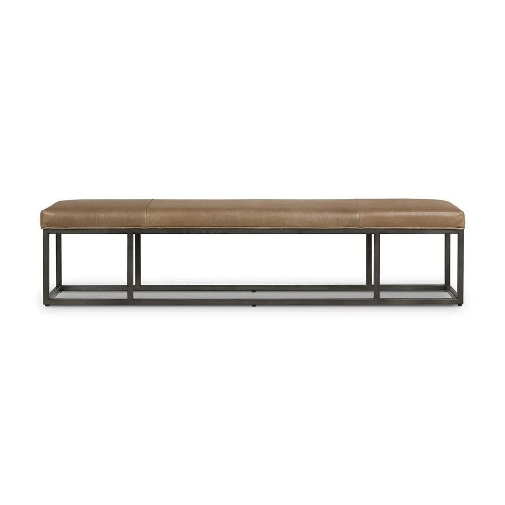 Huxley Bench - Dakota Warm Taupe 1 Huxley Bench - Dakota Warm Taupe
