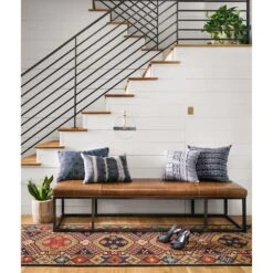 Huxley Bench - Dakota Warm Taupe 22 Huxley Bench - Dakota Warm Taupe -France and So Furniture 105993 008 ROM 1