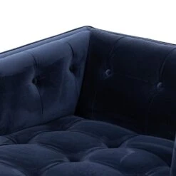 Gideon Chaise Lounge - Sapphire Navy -France and So Furniture 105997 010 DET 5