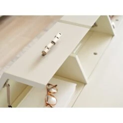 Langley Writing Desk - Linen White -France and So Furniture 105 410 lids det