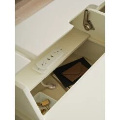 Langley Writing Desk - Linen White -France and So Furniture 105 410 outlet det
