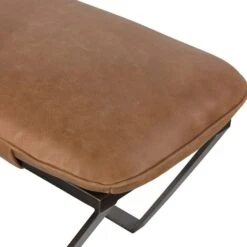 Darius Bench - Palermo Cognac -France and So Furniture 106189 009 DET 3
