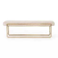 Silas Bench - Thames Cream