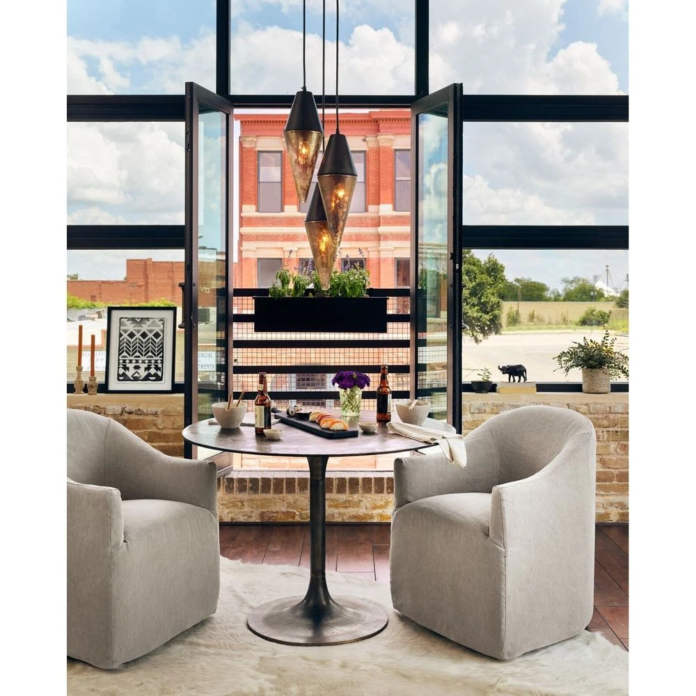 Morrow Bistro Table - Antique Rust 9 Morrow Bistro Table - Antique Rust - Image 9