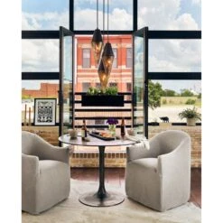 Morrow Bistro Table - Antique Rust 17 Morrow Bistro Table - Antique Rust -France and So Furniture 106601 005 ROM 1