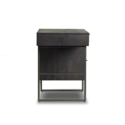 Loraine Desk - Black Wash W/ Black Cane 17 Loraine Desk - Black Wash W/ Black Cane -France and So Furniture 106683 005 SID 1