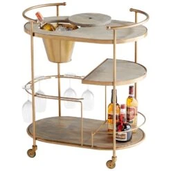 Barcraft Bar Cart -France and So Furniture 10687 1 lg