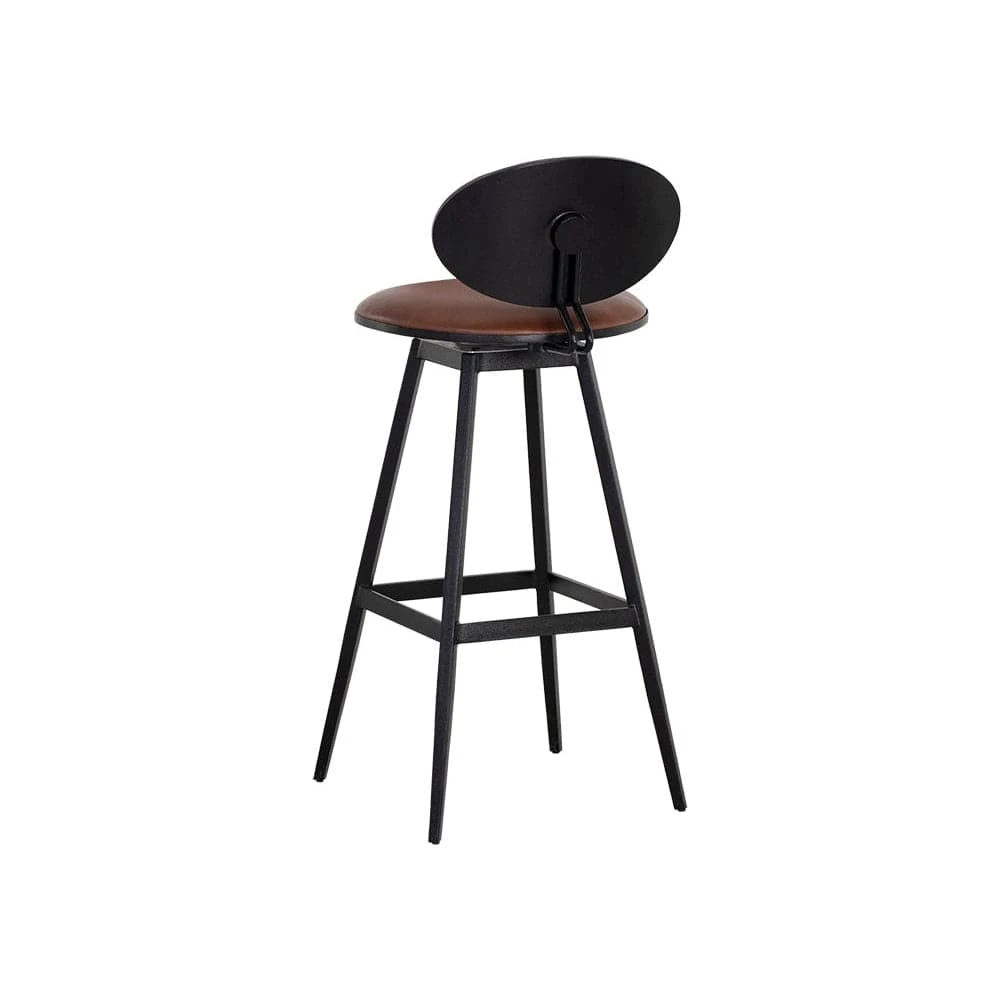 Ember Swivel Stool Bravo Cognac 5 Ember Swivel Stool Bravo Cognac - Image 5