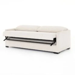 Wickham Queen Sleeper Sofa Bed - Alameda Snow [$500 Gift Card W/ Purchase!] -France and So Furniture 107197 011 OPN 2 1