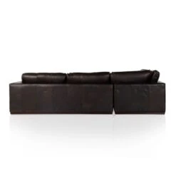 Ruger 3-Piece Sectional - Heirloom Cigar - Without Ottoman -France and So Furniture 107269 024 BCK 1