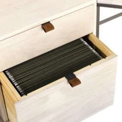 Troy Desk System - Dove Poplar -France and So Furniture 107323 003 DET 8