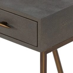 Oberyn Desk - Grey Shagreen 24 Oberyn Desk - Grey Shagreen -France and So Furniture 107640 008 DET 4