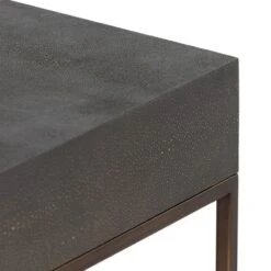 Oberyn Desk - Grey Shagreen 27 Oberyn Desk - Grey Shagreen -France and So Furniture 107640 008 DET 7