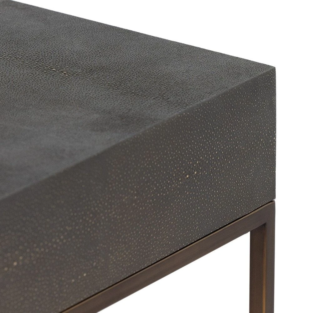 Oberyn Desk - Grey Shagreen 13 Oberyn Desk - Grey Shagreen - Image 13