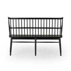 Willow Bench - Matte Black -France and So Furniture 107652 011 BCK 1
