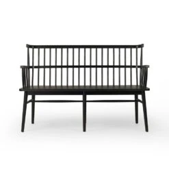 Willow Bench - Matte Black