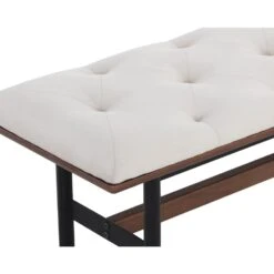 Staten Bench - Black -France and So Furniture 108207 6