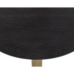 Monaco Bar Table - Gold - Grey Marble / Charcoal Grey -France and So Furniture 108669 6
