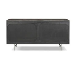 Magdalena 6 Drawer Dresser - Distressed Black -France and So Furniture 108725 003 BCK 1