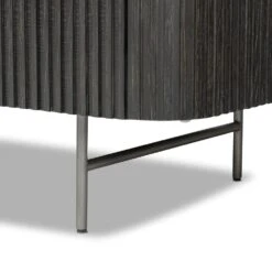 Magdalena 6 Drawer Dresser - Distressed Black -France and So Furniture 108725 003 DET 6